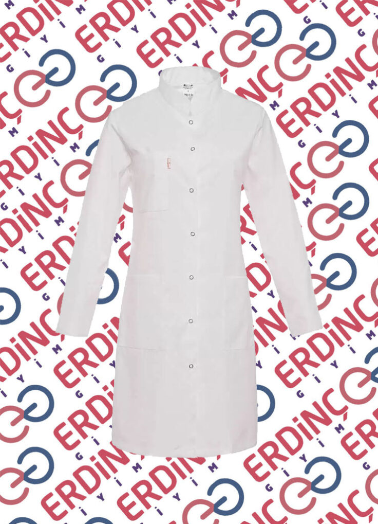 Doktor Önlüğü Bayan Hakim Yaka Çıtçıtlı