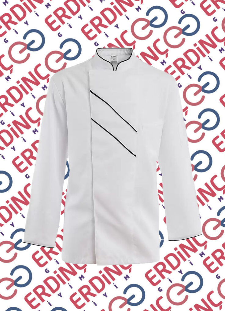 Aşçı Ceket Aksesuarlı Erkek