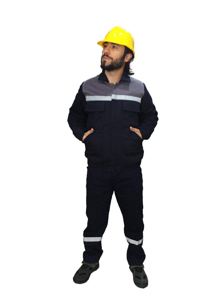 Lacivert Gri Robalı Takım Reflektörlü