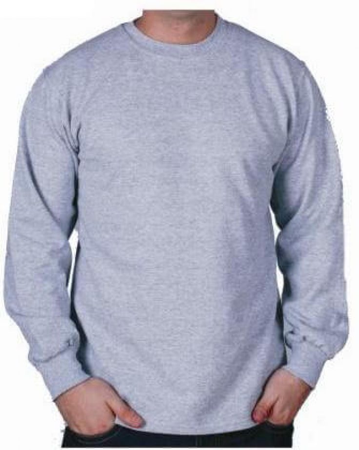 Bisiklet Yaka Sweat %100 Pamuk 2 İplik
