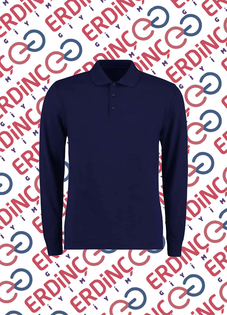 Logo baskılı siyah sweatshirt – iş kıyafeti