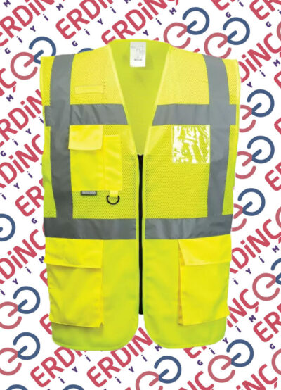 Fileli Reflektif Yelek – Mühendis Yeleği