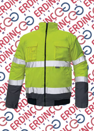 Çift Renk Mont (Neon Sarı/Lacivert)