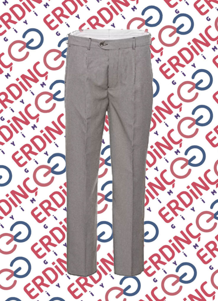 Pantolon Keten Desenli