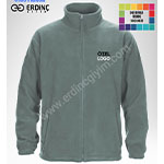 Özel Üretim İş Polar Ve Toptan Promosyon Polar Mont Açık Gri Renk