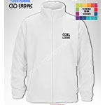 Özel Üretim İş Polar Ve Toptan Promosyon Polar Mont Beyaz Renk