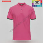 Baskılı Pembe Tişört Toptan