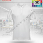 Baskılı Beyaz Tişört Toptan