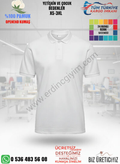Polo Yaka Tişört Trabzon