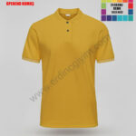 Baskılı Sarı Tişört Toptan