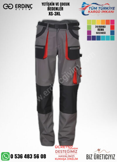 Toptan Teknik Çok Cepli Pantolon