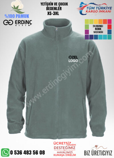 Toptan Polar Mont Açık Gri Renk